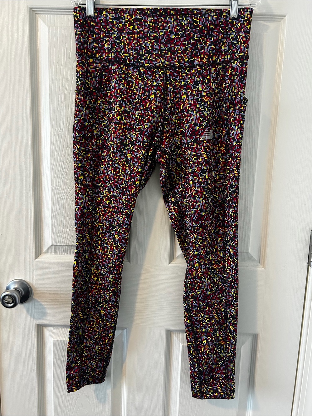 New Balance Multicolor Pixel Print Active Leggings
